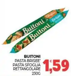 Eté Buitoni pasta brisee pasta sfoglia rettangolare offerta