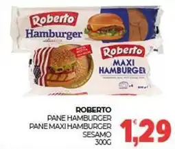 Eté Roberto pane hamburger pane maxi hamburger sesamo offerta