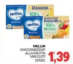 Eté Mellin omogeneizzati alla frutta vari gusti offerta