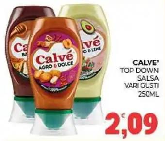 Eté Calve' top down salsa vari gusti offerta