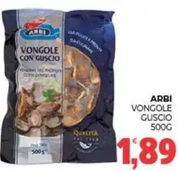 Eté Arbi vongole guscio offerta