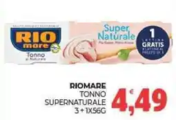 Eté Riomare tonno supernaturale offerta