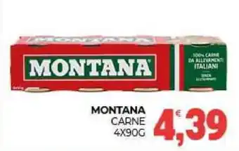 Eté Montana carne offerta