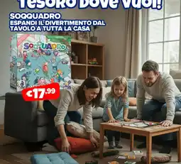 Giocheria Soqquadro espandi il divertimento dal tavolo a tutta la casa offerta