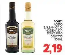 Eté Ponti aceto balsamico di modena igp dolceagro delicato offerta