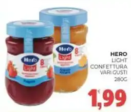 Eté Hero light confettura vari gusti offerta