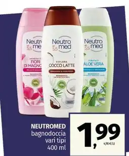 Pam NEUTROMED bagnodoccia vari tipi offerta
