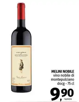 Pam MELINI NOBILE vino nobile di montepulciano docg offerta