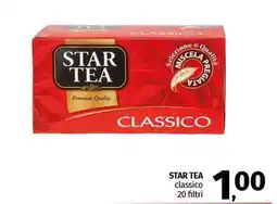 Pam STAR TEA classico 20 filtri offerta