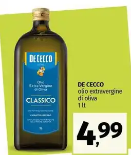 Pam DECECCO olio extravergine di oliva offerta