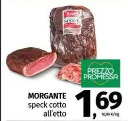 Pam MORGANTE speck cotto all'etto offerta