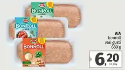 Pam AIA bonroll vari gusti offerta