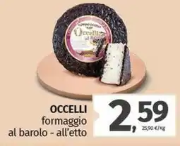 Pam OCCELLI formaggio al barolo offerta