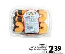 Pam VALENTE ferri al cioccolato/ fagottini alla ciliegia offerta