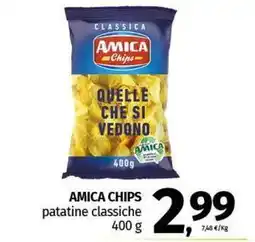 Pam AMICA CHIPS patatine classiche offerta