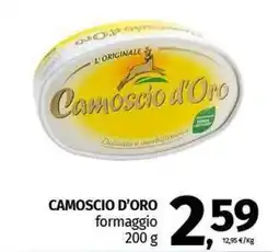 Pam CAMOSCIO D'ORO formaggio offerta