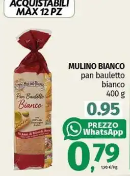 Pam MULINO BIANCO pan bauletto bianco offerta