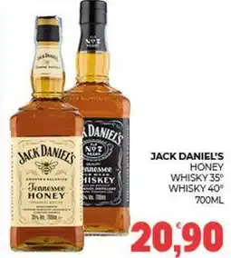 Eté Jack daniel's honey whisky 35° whisky 40° offerta