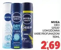 Eté Nivea deo uomo/donna varie profumazioni offerta