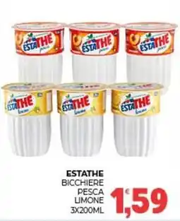 Eté Estathe bicchiere pesca limone offerta