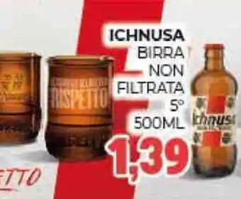 Eté Ichnusa birra non filtrata offerta