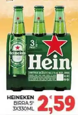 Eté Heineken birra 5° offerta