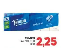 Eté Tempo fazzoletti x18 offerta