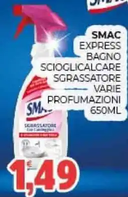 Eté Smac express bagno scioglicalcare sgrassatore varie profumazioni offerta