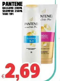 Eté Pantene balsamo shampoo vari tipi offerta
