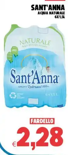 Eté Sant'anna acqua naturale offerta