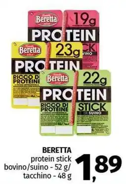 Pam BERETTA protein stick bovino/suino/ tacchino offerta