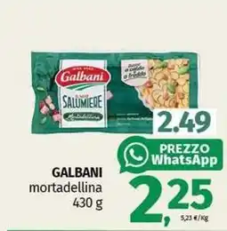 Pam GALBANI mortadellina offerta