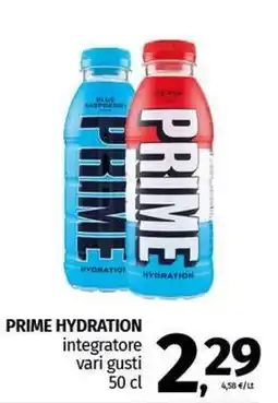 Pam PRIME HYDRATION integratore vari gusti offerta