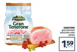 Pam GRANTERRE gran tenerone prosciutto cotto offerta