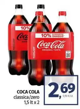 Pam COCA COLA classica/zero offerta