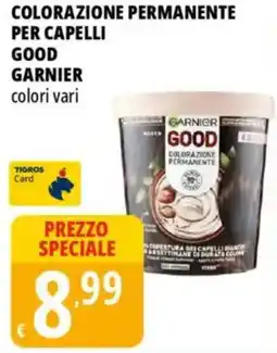 Tigros Colorazione permanente per capelli good GARNIER offerta