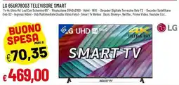 Galassia LG 65UR78003 TELEVISORE SMART offerta