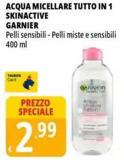 Tigros Acqua micellare tutto in 1 skinactive GARNIER offerta