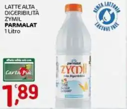 Crai Latte alta digeribilità zymil PARMALAT offerta