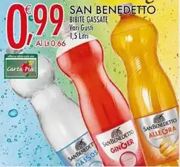 Crai San benedetto bibite gassate vari gusti offerta