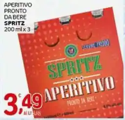Crai Aperitivo pronto da bere SPRITZ offerta