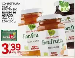 Crai Confettura fior di frutta bio RIGONI DI ASIAGO offerta