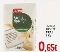 Crai Farina tipo "0" CRAI offerta