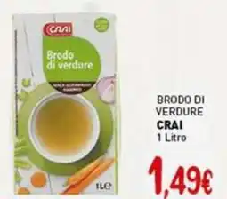 Crai Brodo di verdure CRAI offerta