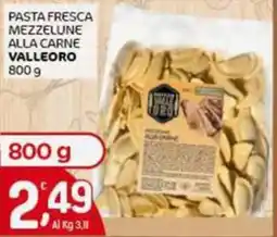 Crai Pasta fresca mezzelune alla carne VALLEORO offerta