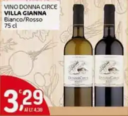 Crai Vino donna circe VILLA GIANNA offerta