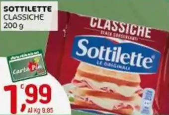Crai Sottilette classiche offerta