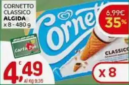 Crai Cornetto classico ALGIDA offerta