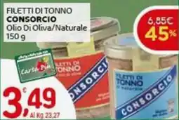 Crai Filetti di tonno CONSORCIO offerta
