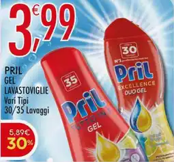 Crai Pril gel lavastoviglie offerta